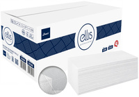 Ręczniki składane Ellis Z-Fold 2w celuloza białe (15x200)