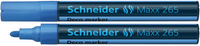 Marker kredowy Schneider Maxx 265 Deco niebieski