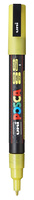 Marker z farbą plakatową Uni POSCA PC-3ML brokatowy żółty