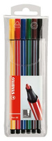 FLAMASTER STABILO PEN 68 6 KOLORÓW