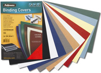 Okładki Delta skóra A4 kość słon.  100szt Fellowes