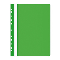 Skoroszyt wpinany Office Products A4 PP zielony (25)