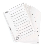PRZEKŁADKI PP ELBA A4 1-12 BIAŁE
