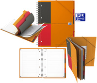 KOŁONOTATNIK OXFORD ORGANISERBOOK A4+/80K LINIA