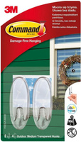 Haczyki Command Outdoor transparentne (2)
