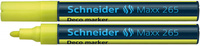 Marker kredowy Schneider Maxx 265 Deco żółty