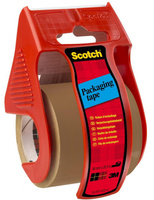 Taśma pakowa na podajniku Scotch 48mm/20.3m brązowa