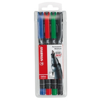 FOLIOPIS STABILO OHPEN UNIVERSAL 1,0mm 4 KOLORY
