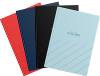 Brulion Top 2000 Colors A4/96k kratka mix kolorów