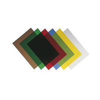 OKŁADKI DO BINDOWNICY A4/200µm CZERWONE (100)