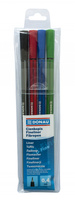 Cienkopisy Donau D-Fine 0.4mm 4 kolory