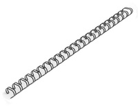 GRZBIETY DRUTOWE 3:1 4,8mm CZARNE (100)