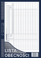LISTA OBECNOŚCI A4 (OFFSET)