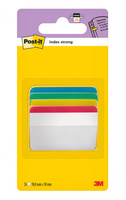 ZAKŁADKI POST-IT 38x50.8mm WYGIĘTE 4 KOLORY (4x6)