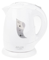 Czajnik elektryczny Adler AD 08W 1L biały
