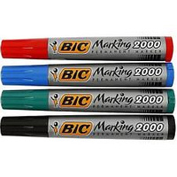 Markery permanentne BiC Marking 2000 4 kolory