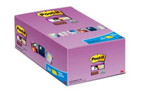 Karteczki Post-it Super Sticky 76x127mm (655-P16SSCY) żółte (16x90)