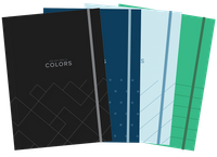 Teczka kartonowa z gumką Top 2000 A4 mix kolorów