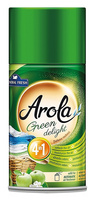 Wkład do odświeżacza powietrza Arola 250ml zielona rozkosz