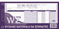 WYDANIE MATERIAŁU NA ZEWNĄTRZ 1/3 A3 (WIELOKOPIA)