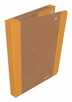 Teczka na rzepy DONAU LIFE, A4/3cm, pomarańczowa