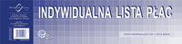 INDYWIDUALNA LISTA PŁAC 1/3 A3