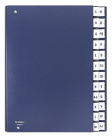 Teczka korespondencyjna Donau A4 A-Z granatowa