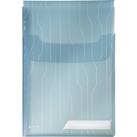 FOLDER LEITZ COMBIFILE A4 POSZERZANY 200µM NIEBIESKI (3)