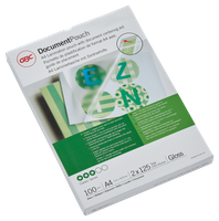 FOLIA LAMINACYJNA GBC A4/2x125µm BŁYSK (100)