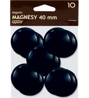 Magnesy do tablic Grand śr.40mm czarne (10)