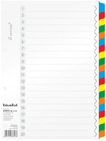 Przekładki kartonowe Biurfol A4 20 kart