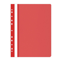 Skoroszyt wpinany Office Products A4 PP czerwony (25)