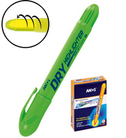 Zakreślacz w sztyfcie Amos Dry zielony