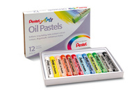 PASTELE OLEJNE PENTEL 12 KOLORÓW