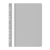 Skoroszyt wpinany Office Products A4 PP szary (25)