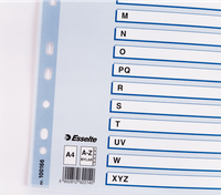 PRZEKŁADKI MYLAR ESSELTE A4 A-Z