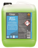 Preparat CLINEX 4Dirt Foam 5L, do usuwania tłustyc