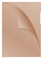 Obwoluta DONAU typu L, PP, A4, groszkowa, 120mikr., pomarańczowa