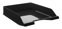 Szufladka na biurko DONAU, polistyren/PP, A4, standard, czarna