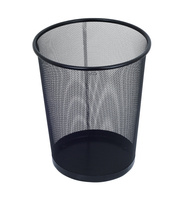 METALOWY KOSZ NA ŚMIECI 19L CZARNY