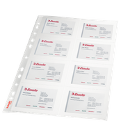 KOSZULKI NA WIZYTÓWKI ESSELTE A4/105µm (10)