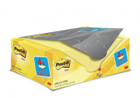 Karteczki Post-it 76x127mm (655CY-VP20) żółte (20x100)