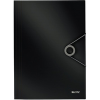 TECZKA Z GUMKĄ LEITZ SOLID 15mm CZARNA