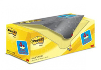 Karteczki Post-it 76x76mm (654CY-VP20) żółte (20x100)