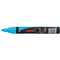 MARKER KREDOWY UNI CHALK PWE-5M NIEBIESKI
