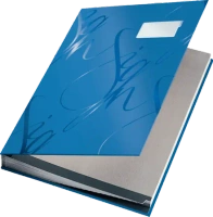 TECZKA DO PODPISU LEITZ 18 PRZEKŁADEK NIEBIESKA