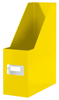 Pojemnik kartonowy Leitz Wow C&S A4/100mm żółty