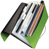 TECZKA LEITZ SOLID 6 PRZEGRÓDEK ZIELONA