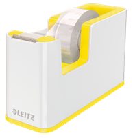 Podajnik do taśmy biurowej Leitz Wow biało-żółty