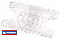 Holder do karty Donau 87x54mm PCV transparentny